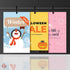 8.5 11" 20lb 50lb 75GSM 500 Pack Pastel Color Paper Great for Arts and Crafts and Stationery Printing x (Letter Size)
