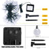 60 40ft 8 Solar String Lights, Small Crystal Ball Outdoor String Light LED Lighting Modes Waterproof Solar Powered