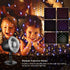 Star Projector, Star Night Light for Kids, Holiday Projector with 4 Modes and Remote Control for Decorations