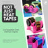 echomerx Pink Heat Tape Dispenser - Sublimation Tape Dispenser for Pre-Cut Heat Resistant Tape