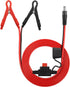 CERRXIAN 4.9FT/1.5M 16AWG DC 5.5mm x 2.1mm Battery Clamps Extension Cord with 10A Fuse for Car Charger Power Supply