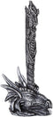 Pacific Giftware Mystical Sculptural Dragon Pen and Dragon Head Pen Holder, 6.5 Inches Tall, Collectible Office Decor
