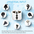 UK to US Travel Adapter, India to US Plug Adapter, Unidapt 2-Pack, Universal to American Outlet