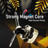 2in1 Short Stubby Mini Screwdriver for Tight Spots, Double-headed High Hardness S2 Steel Bits, Cellulose Acetate Handle