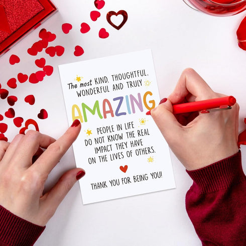 Ithmahco Thank You Cards, Farewell Cards For Coworkers, Employee Appreciation Card For Social Worker, School Counselor
