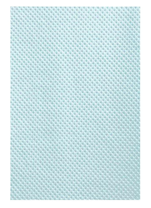 Graham Medical 43447 2-Ply Tissue/Poly Bib, 13.5" Width, 18" Length, Blue (Pack