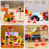 Pretwad 30pcs Mini Traffic Cones, Plastic Miniature Road Safety Cones Training Small Sports Construction Barricades
