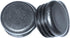 Pack of 8 Round Black Plastic Tubing Plugs, 1 1/8" End Caps for Steel Furniture/Fencing Post
