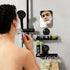 2 Pack, DELITON Suction Cup Razor Holder Removable Shower Hooks for Inside Bathroom, Powerful Suction Cup Hooks