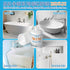 Specialty Tub and Tile Paint, High-Gloss White Quick-Dry Porcelain Paint for Tubs, Tiles, and Sinks