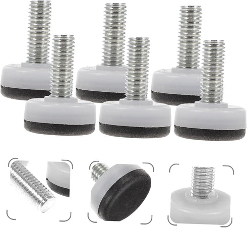 30 Set M10 ARTIBETTER Heavy Duty Furniture Leveling Leg Pcs Thread for Tv Stands Cabinets Tables Easy to Use Levelers