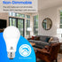 Bulbs 100 1600LM, 5000K, Non-Dimmable A19 Bulb, E26 6 Packs E ENERGETIC LIGHTING LED Watt Equivalent, Super Brightness