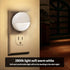 4 Pack 4800-5200K VAVOFO Plug in Night Light with Dusk to Dawn Sensor, Smiley Face LED Night Lights, Daylight White