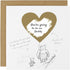 CJ&M Personalised Family Pregnancy Announcement Scratch Card - First Time Parents -