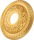 12.20 Inch Round Ceiling Medallion Pu Decorative Ceiling Plate for Home Lighting Medallions Fan Light Fixture Trim