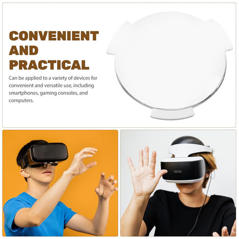 20 Pack 25mm 45mm Biconvex VR Lenses, x Focal Length Double Convex Lens, Flanged Winged Design for DIY Virtual Reality