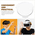 20 Pack 25mm 45mm Biconvex VR Lenses, x Focal Length Double Convex Lens, Flanged Winged Design for DIY Virtual Reality