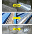 Waterproof Butyl Tape 2" x 16ft, Upgraded Outdoor Aluminum Foil Tape with Butyl Rubber Adhesive for Roof Crack