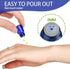 Teenitor Essential Oils Sample Bottles, 36 Pcs 2 ml Cobalt Blue Oil Bottles with 2 Free Glass Eye Droppers