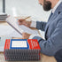 Crtiin 10 3 100 Sets 4 (7-5/8" 10-7/8") Pcs Part Spiral Carbonless Money and Rent Receipt Book with Carbonless Copies