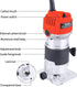 AKYPACH 110V 800W Trimmer 30000R/MIN Router Tool, Compact Wood Router Tool for Woodworking, Electric Hand Compact Edge
