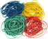 Large Heavy Duty Rubber Bands 1/2 LB (About 120 Rubberbands) - Made in USA, 4 Assorted Colors