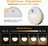 YUNLEX 2 Pack 2.6" Dimmable 3 Motion Sensor Light Indoor, Small Stick on Lights for Stairs, Bathroom, Battery Night