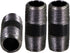 OQCM1820 Pre Cut Black 1/8" x 2" Industrial Steel Nipple, Connectors for Vintage Furniture