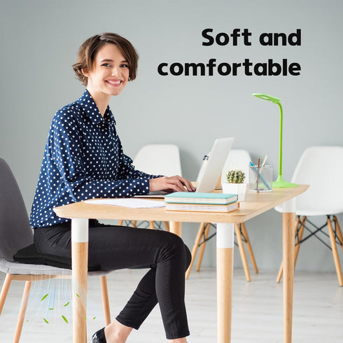 DZHPSRSZ 14 9.6 Inches x Portable Cooling Gel Seat Cushion,Gel Seat Cushion for Long Sitting
