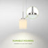 60W E26 120V Dimmable, Bulbs ASD Single Mini-Pendant Ceiling Light Fixture | Socket | LED/CFL/Incandescent Compatible