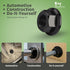 Metal Spacers Online M8 1.25 10 Pack 10.9 13mm x Thread Flange Nuts Black Zinc Steel, Grade Lock Nut with Drive