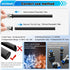 mxuteuk 1/4" Air Hose Fittings, 1/4" OD Push to Connect Fittings, 1/4" (6.35mm) OD x 32.8 Feet PU Tube (15PCS)