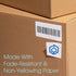 Spartan Industrial Printable Labels - 4" x 2.5" White Labels, 500 Sheets, 4000 Total for Shipping & Product Labeling
