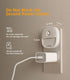 Dimmable 1-50lm 4 Pack Lyridz Plug in Night Light with Motion Sensor and Dusk to Dawn Sensor, Warm Nightlight