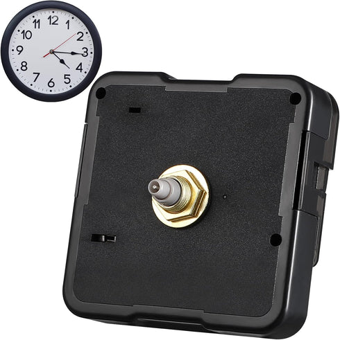 SUPVOX Quartz Clock Movement Replacement DIY Clock Mechanism Repair Part Accessory Silent Battery Operated Wall Clock Motor
