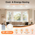 4" 10W, 5 (2700K 5000K) 700 90 Dimmable, 6 Pack (61189) Sylvania Slim Microdisk Downlight, CCT Select - Recessed