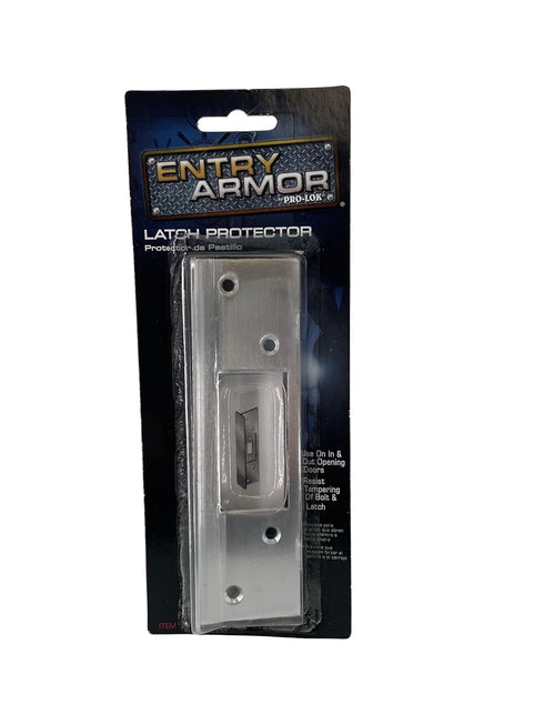 Pro-Lok ELP-120-AL T-Style Latch Protector 6" x 1-3/4" (Aluminum Finish)