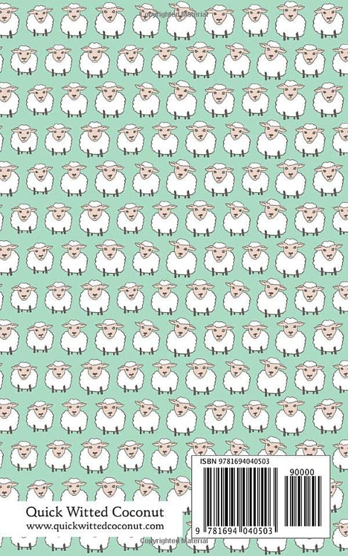 Sheep Notebook - Ruled Pages - 5x8 - Premium: (Green Edition) Fun animal notebook 96 ruled/lined pages (5x8 inches / 12.7x20.3cm / Junior Legal Pad / Nearly A5)