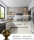 SHOUCAN Hollow Cabinet Knobs Dresser Knobs Handle Drawer Shoe Cabinet Bedside Table Drawer Cabinet Wine Cabinet Coffee