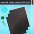 Better Office Products Black Paper 2 Pocket Folders with Prongs, 50 Pack, Letter Size