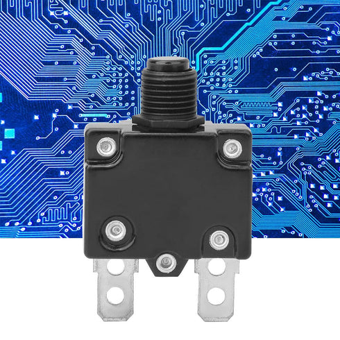 Thermal Electric Generator Motor Thermal Switch Amish Heater Parts, 5pcs Air Compressor Circuit Breaker (10A)