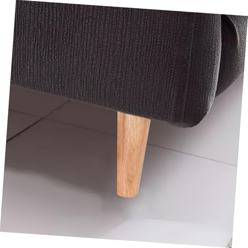 4pcs NUOBESTY Adjustable Solid Wood Furniture Legs for Sofas Coffee Tables Cabinets Dining Tables Tv Stands Sleek