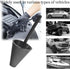 Csttler Smoke Machine Automotive Cone Adapter for Exhaust and Intake Diagnostics,Standard Cone Adapter Diagnostics