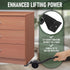 Heavy Duty Furniture Moving System, Lifter Tool and 4 Sliders for Easy Moving and Lifting, Supports Up to 900 lbs