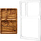 HekouJiub 3 Pocket Valet Tray Router Templates Rectangle Clear Acrylic Templates for Woodworking