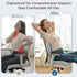 Tailbone Exclusivo Mezcla Memory Foam Seat Cushion, Ergonomic Pain Relief Cushions, Non-Slip Seat Pad for Office Chair