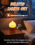 WANIDEA Flameless Candles Lamp, Cute Night Light,Torch Stump Light, LED Tea Lights Candles Rechargeable Night