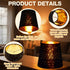 3 Set Bulbs Riakrum Pcs Chandelier Lamp Shades Small Lamp Shade for Pendant Wall Ceiling Lights Candle Clip on Fitter