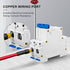 JOTTA DC Miniature Circuit Breaker 2 Poles - 1000V for Solar PV System, Din Rail Installation (2 PCS 20A)