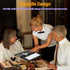 WFD.L Restaurant Check Presenter Leather Guest Order Server Book Organzier with Money Pocket Card Bill Holder Checkbook